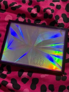 Urban Decay DISTORTION Holographic Purple-Trim Accessory Case
